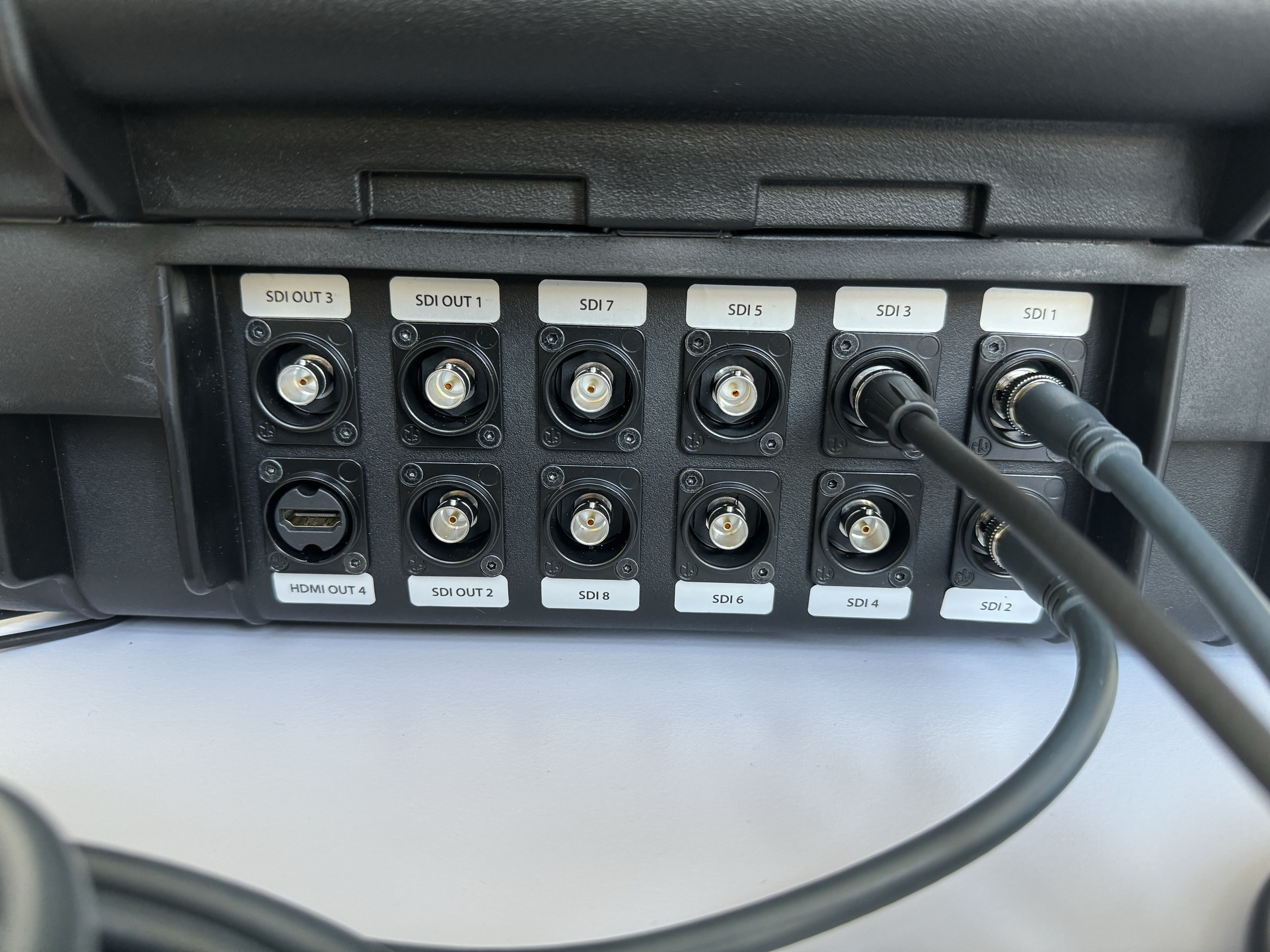 Branchements vidéo de l'ATEM'