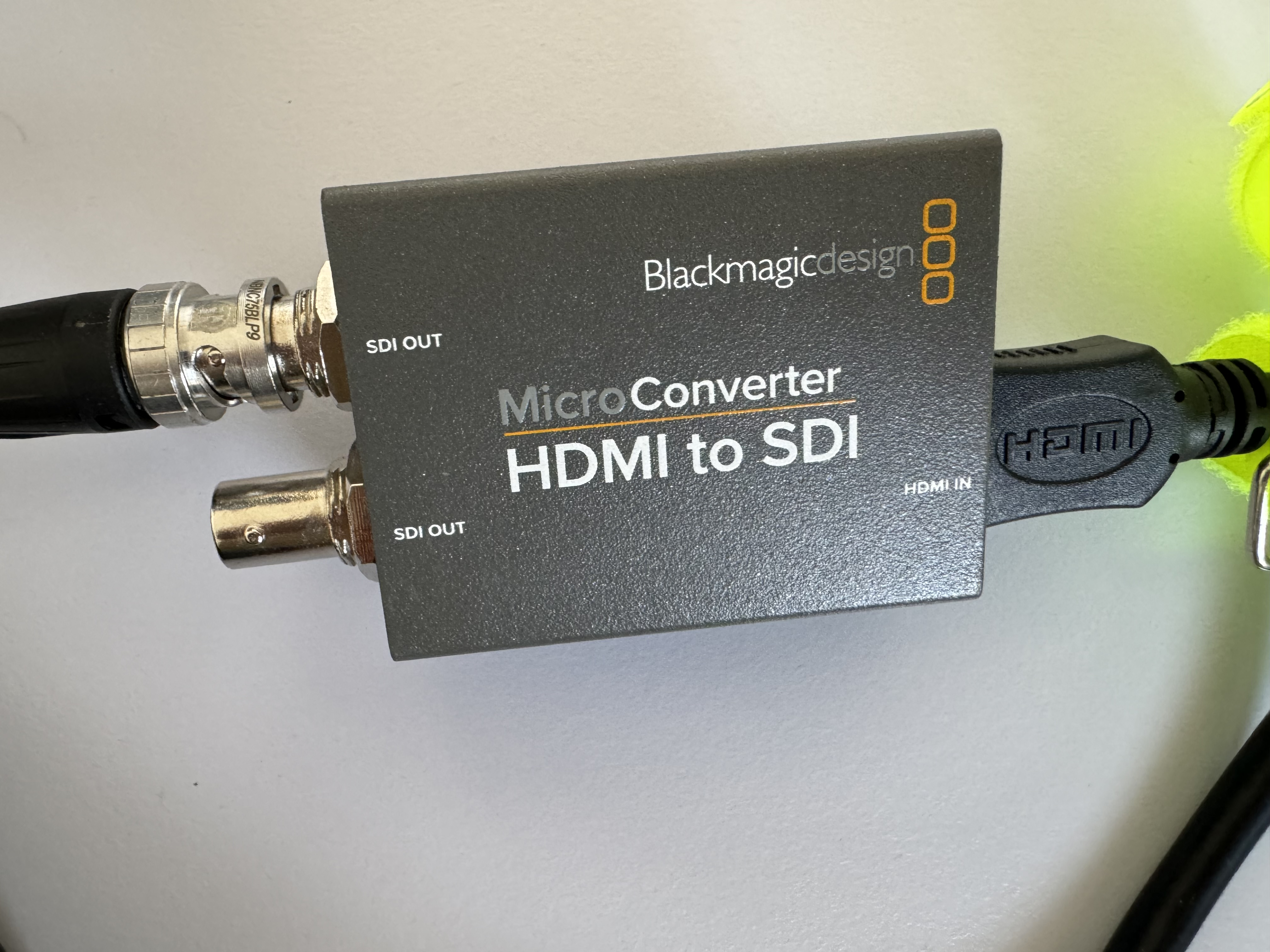 Branchements vidéo de l'ATEM'