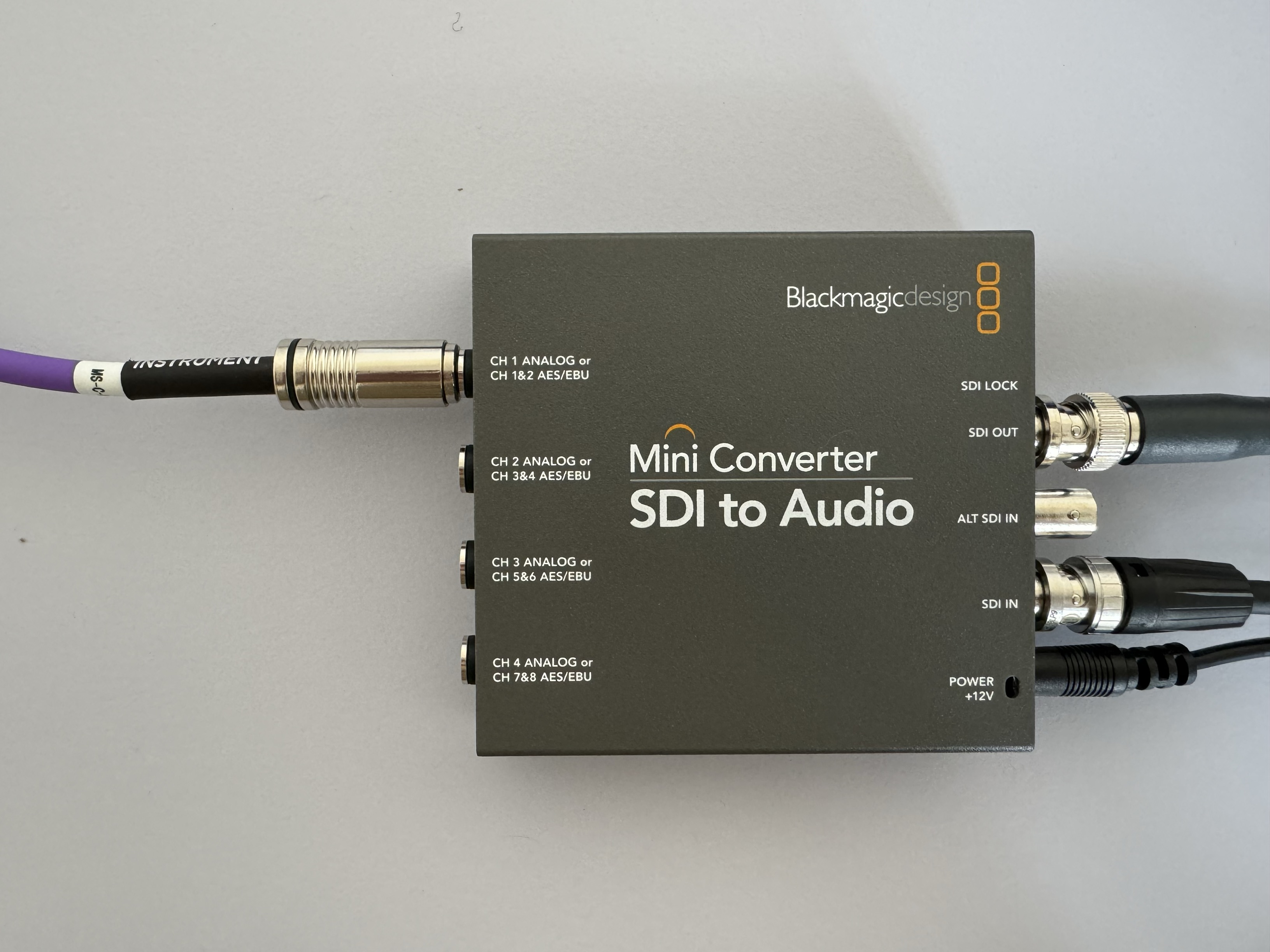 Branchements vidéo de l'ATEM'